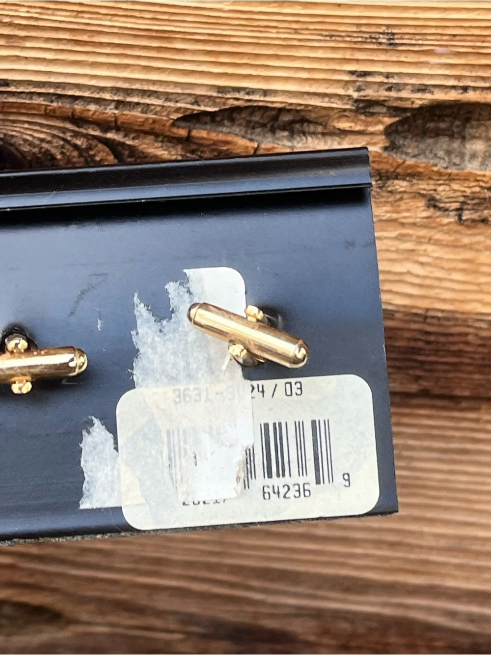 SWANK | Gold-Tone Square Cuff Links